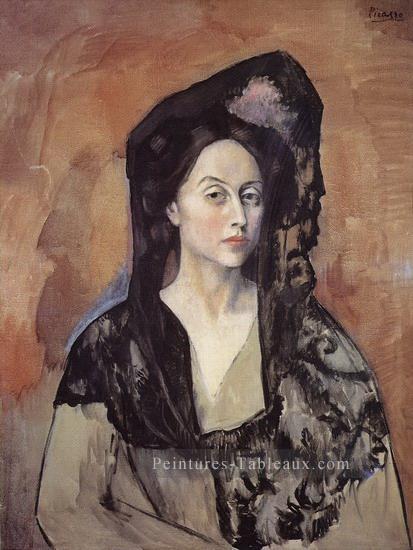 Portrait Madame Benedetta Canals 1905 Pablo Picasso Peintures à l'huile